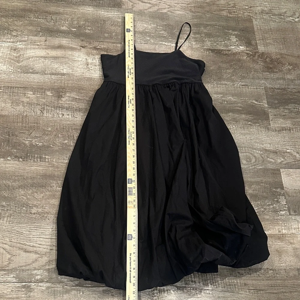 Maeve for Anthro Sleeveless Black Ribbed‎ Knit Bubble DressSize 1X - Picture 6 of 7